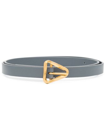 Bottega Veneta triangle-buckle Leather Belt - Farfetch