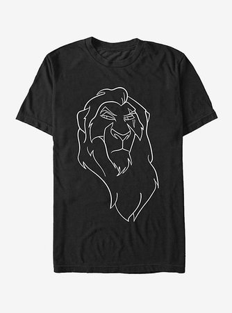 Lion King Scar Sketch T-Shirt