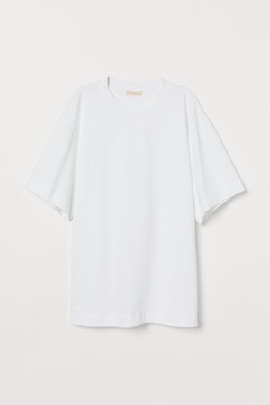 Oversized T-shirt - White - Ladies | H&M US