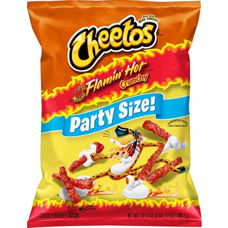Cheetos Crunchy Flamin Hot - 17.5oz : Target
