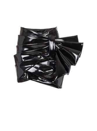 Balmain black skirt