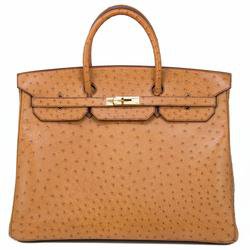 Hermes Birkin Bag 40cm Light Brown Ostrich GHW – Iconic Vault