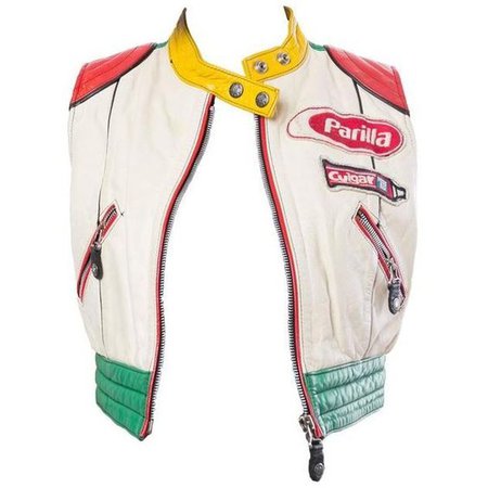 racer cropped jacket