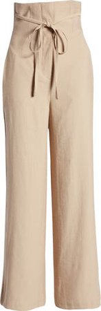Topshop High Waist Trousers | Nordstrom