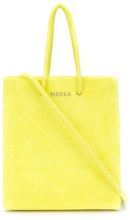 Medea Short textured tote bag
