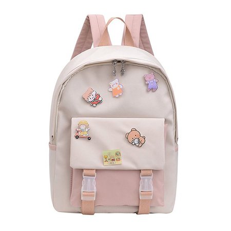 S&E Women Fashion Backpack Girls Bookbag Student School Bag for Teenager Travel Rucksack - Walmart.com