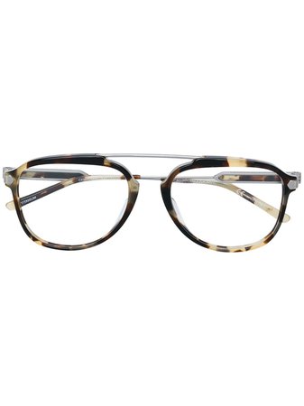Calvin Klein 205W39nyc Square Frame Glasses - Farfetch