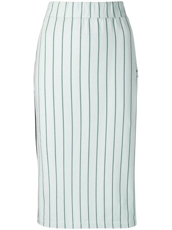 Adidas Striped Midi Skirt - Farfetch