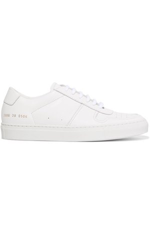 Common Projects | BBall leather sneakers | NET-A-PORTER.COM