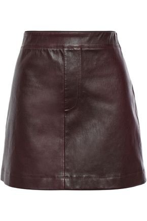 Stretch-leather mini skirt | HELMUT LANG | Sale up to 70% off | THE OUTNET