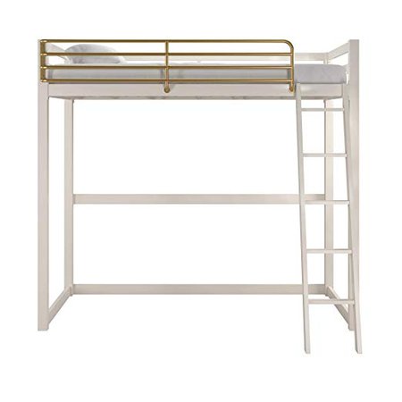 Amazon.com : Little Seeds Monarch Hill Haven Metal Canopy Crib, Gold : Baby
