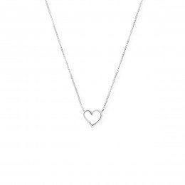 Heart Adjustable Necklace in Sterling Silver| ALEX AND ANI