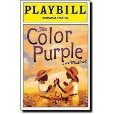 The color purple playbill - Google Search