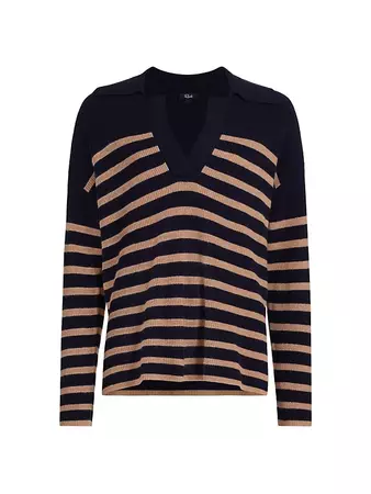 Shop Rails Harris Stripe Pullover Sweater | Saks Fifth Avenue