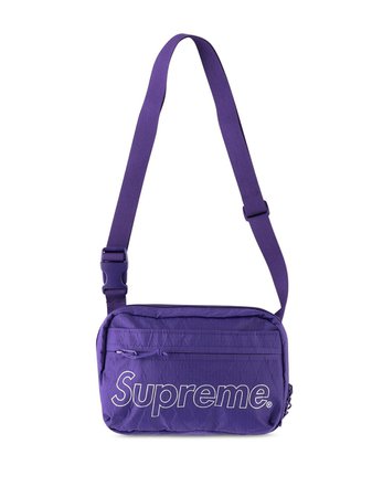 Supreme logo shoulder bag - FARFETCH