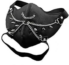 goth face mask with chains - Google Search