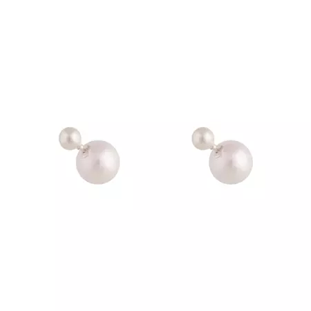 Sterling Silver Pearl Sandwich Earring | Jewelery | Necklaces | Rings | Lovisa |