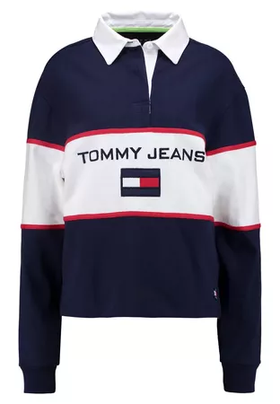 Tommy Jeans 90S BLOCKED RUGBY - Sweatshirt