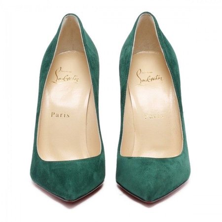 green louboutin shoes