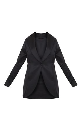 Black Blazer | Coats & Jackets | PrettyLittleThing USA