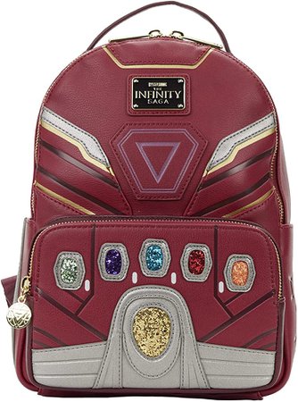 Amazon.com | Loungefly Marvel Avengers Iron Gauntlet Infinity Saga Hero Mini Backpack | Casual Daypacks