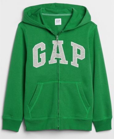 green gap hoodie