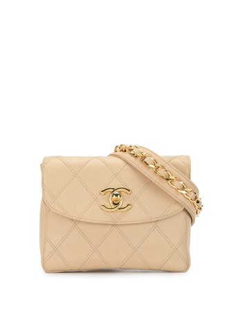 Chanel Pre-Owned Quilted CC Belt Bag - Farfetch