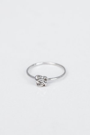 Subtle Shine Ring | Silver Icing