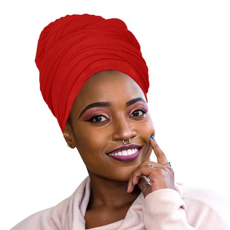 Red Headwrap 1