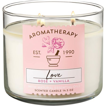Bath & Body Works Aromatherapy Love 3 Wick Candle | Aromatheraphy | Beauty & Health | Shop The Exchange