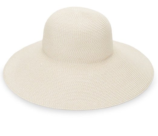 cream hat