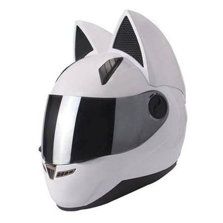 white cat ear helmet at DuckDuckGo