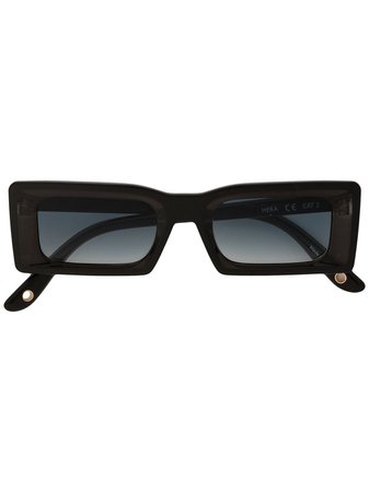 Shop Cult Gaia Hera rectangle-frame sunglasses with Express Delivery - FARFETCH