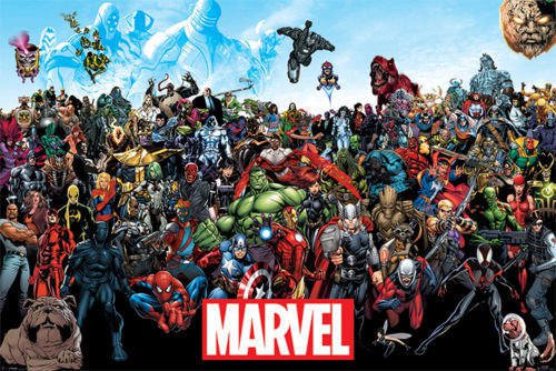 Marvel Comics | LARGE 24X36 MOVIE POSTER |Premium Poster Paper | eBay