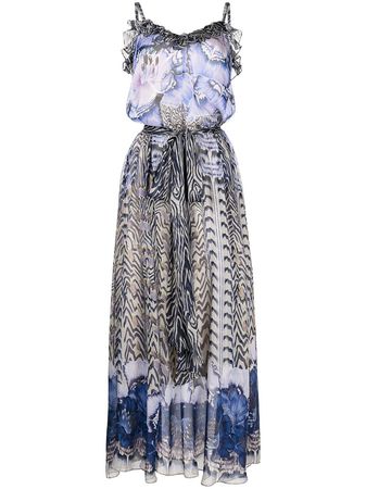 Temperley London Liana Printed Long Dress - Farfetch