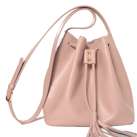 Fashiontage - Pink Calf Crossbody Bag