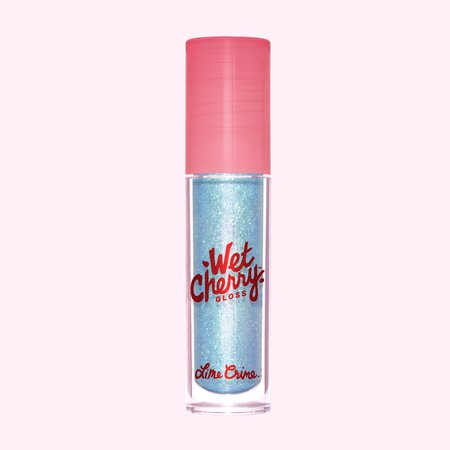 Frozen Cherry Sparkling Aqua Shiny Liquid Lip Gloss - Lime Crime