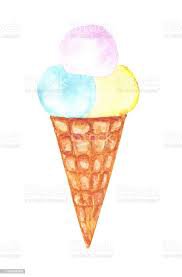 ice cream yellow and blue and pink - Google Search