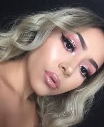 full pink makeup