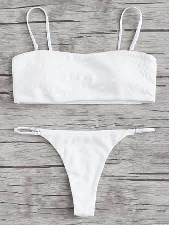 Adjuatable Straps Bikini Set