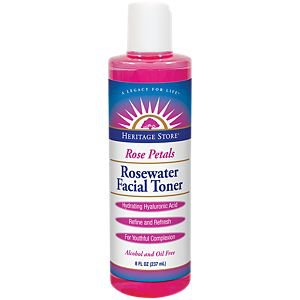 Rosewater Facial Toner (8 Fluid Ounces Liquid) by Heritage at the Vitamin Shoppe