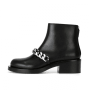 Kassandra - Givenchy kæde støvle i sort skind