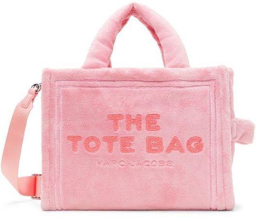 pink tote bag