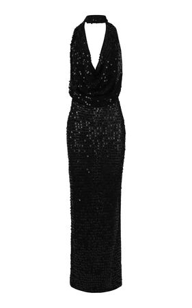 Bellico Sequined Halter Dress By Aya Muse | Moda Operandi