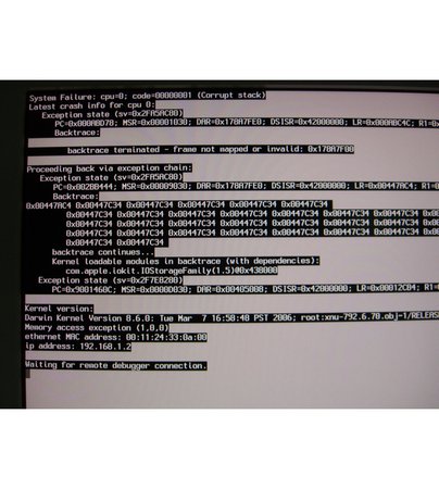 mac screen of death