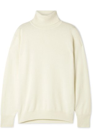 The Row | Janillen oversized cashmere turtleneck sweater | NET-A-PORTER.COM