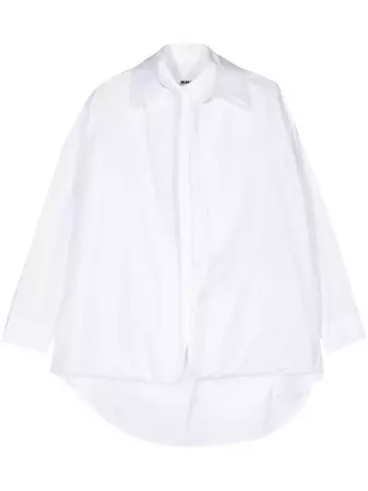 Jil Sander Layered Cotton Shirt - Farfetch