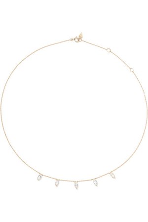 Loren Stewart | 14-karat gold topaz necklace | NET-A-PORTER.COM