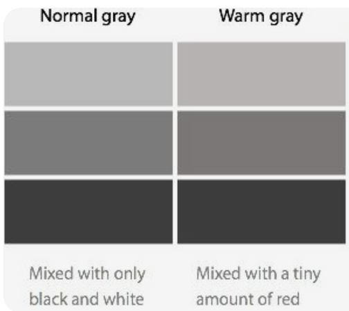 Grey Color Pallet
