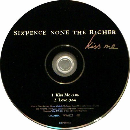 Kiss Me Sixpence None the Richer CD